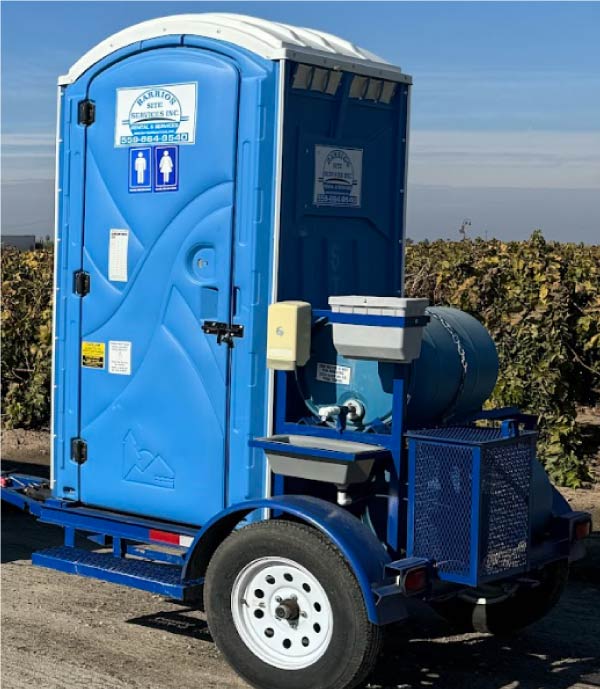 add on containment trays for the best sanitation services in caruthers, ca