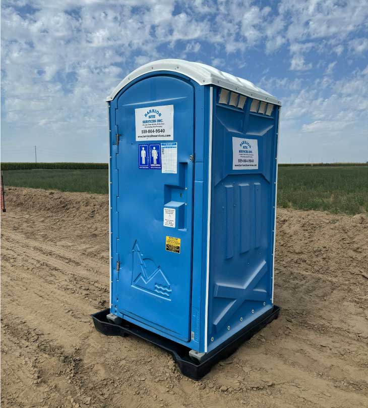 deluxe portable toilet rental in fresno county for complete portable sanitation solutions 