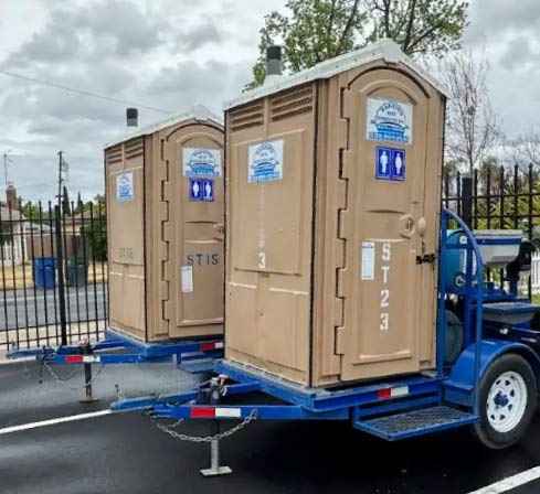 Restroom Trailer rental - porta potty rental